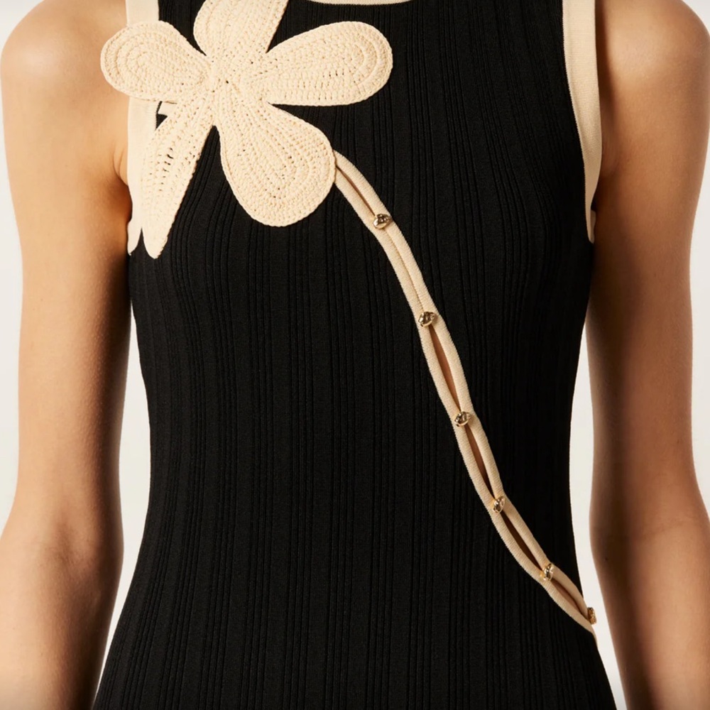 Tresse Paris flower dress new
